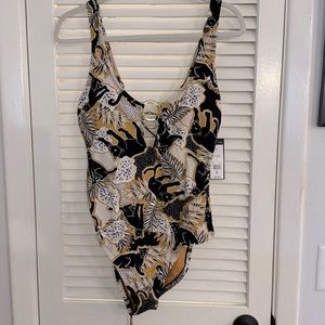 BCBG one-piece bathing suite - size Xl - new with tags